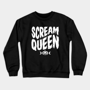 Scream Queen - Pumpkin - Halloween - Graphic Crewneck Sweatshirt